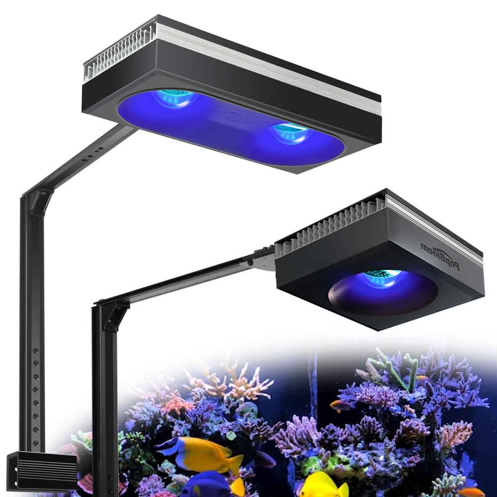 Marine X Aquarium - PopBloom-luz de acuario con WiFi, lámpara