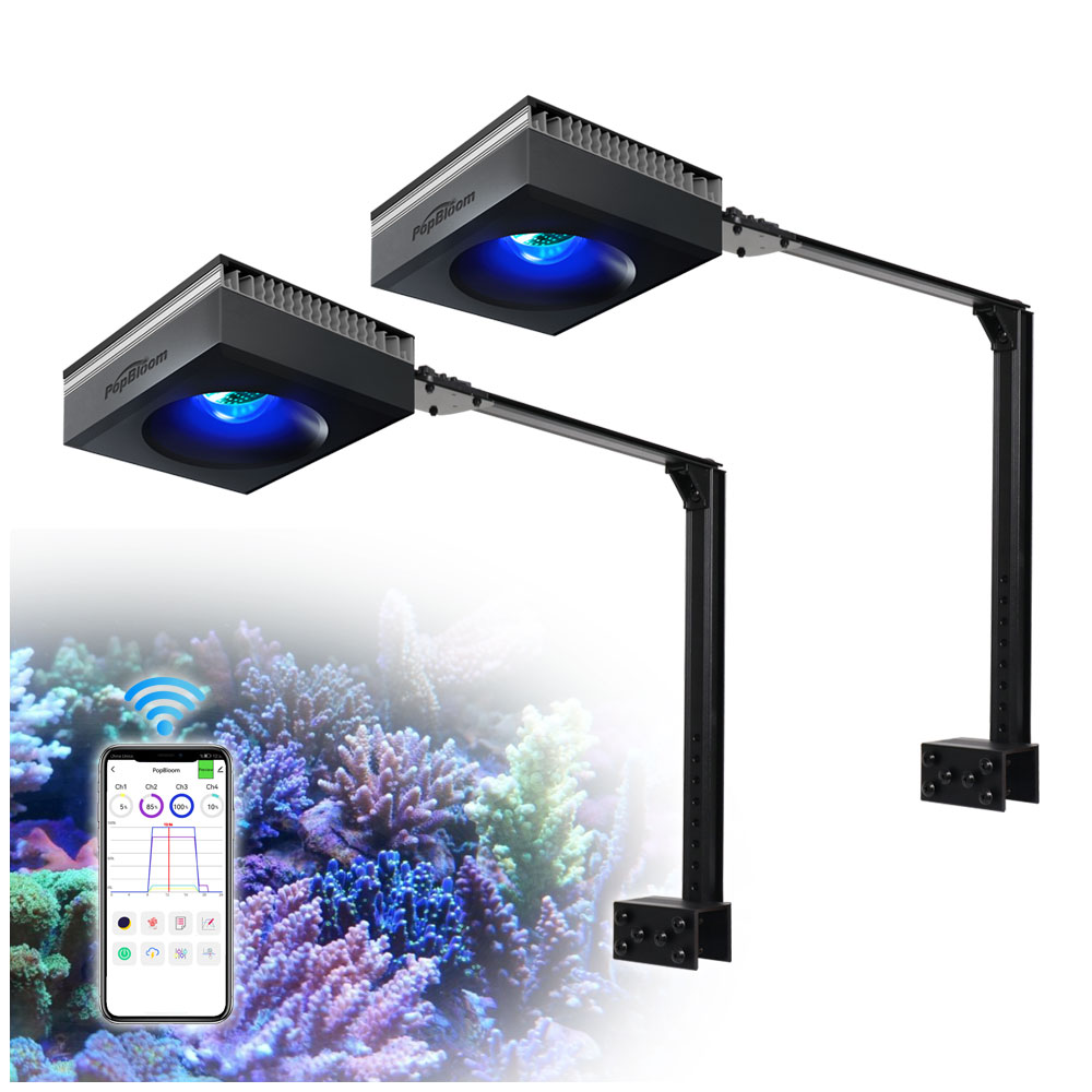 Marine X Aquarium - PopBloom 2PCS RL90 Lámpara LED para
