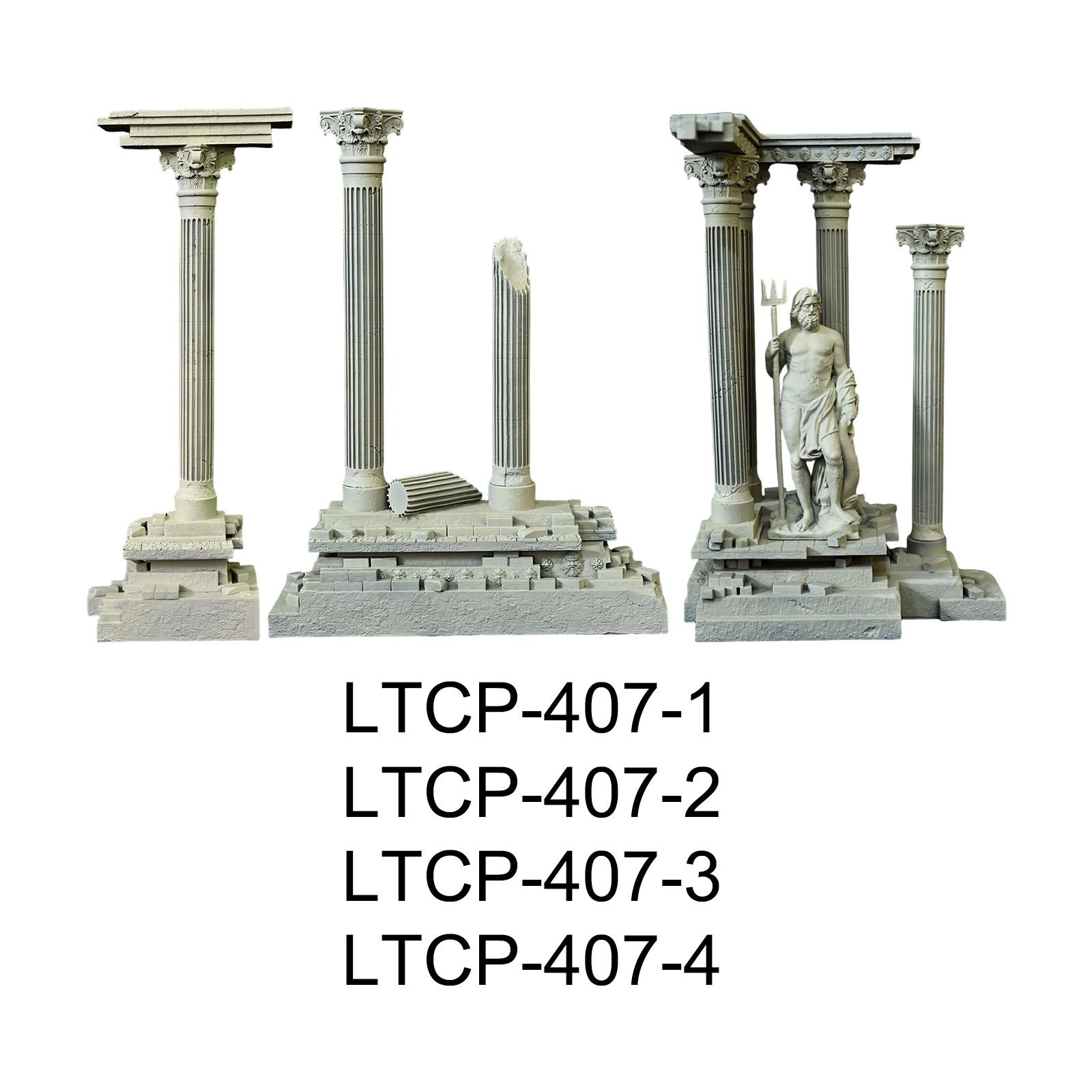 Marine Aquarium Aquascape - Decoración de columna romana, decoración de