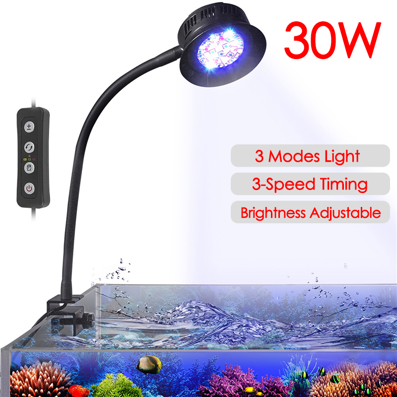 Marine Aquarium Led - 30W acuario pecera agua de mar