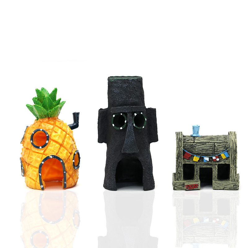 Decoración de acuario de dibuj - Marine Aquarium Aquascape reseña y precio