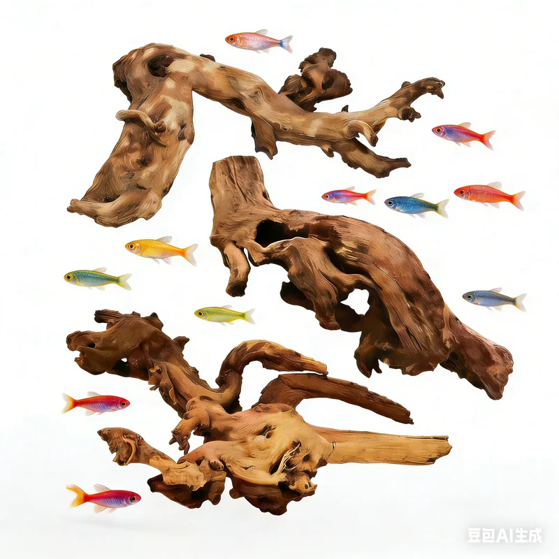 Madera flotante natural para d - Marine Aquarium Aquascape reseña y precio