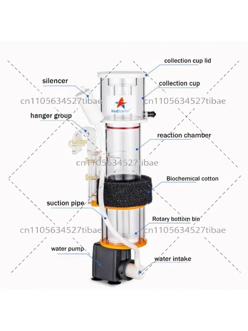 Skimmer de Proteínas para Acua - Marine Aquarium Protein Skimmer reseña y precio