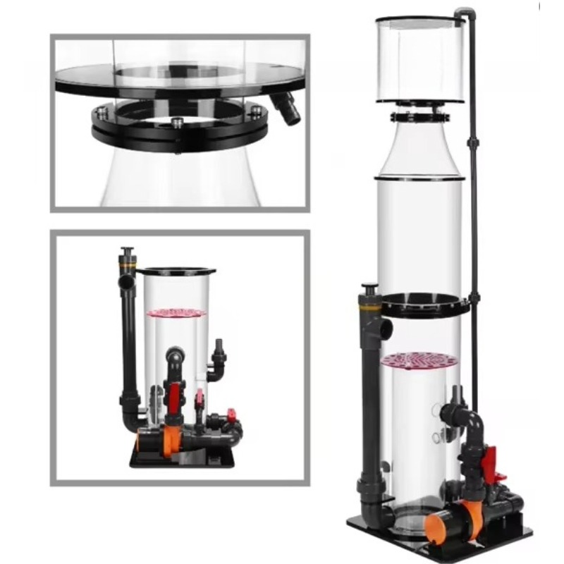 Skimmers de proteínas de gran  - Marine Aquarium Protein Skimmer reseña y precio