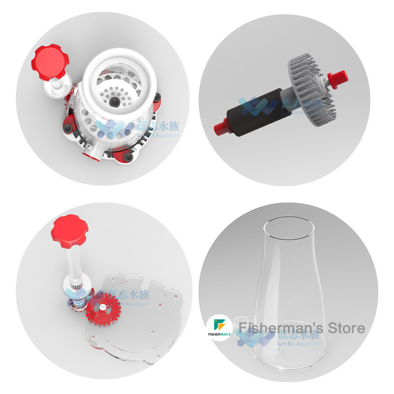 Espumadera de proteínas Bubble - Marine Aquarium Protein Skimmer reseña y precio