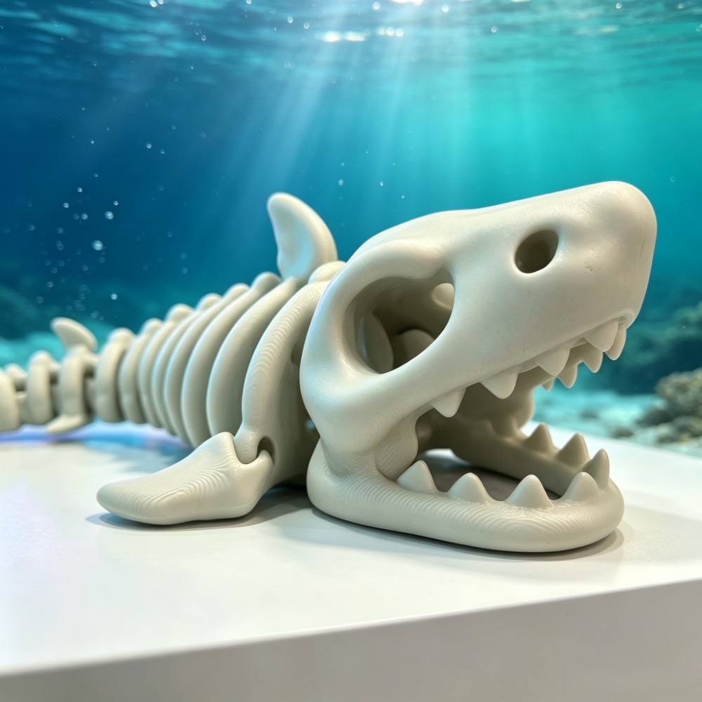 Esqueleto de Tiburón Decorativ - Marine Aquarium Aquascape reseña y precio