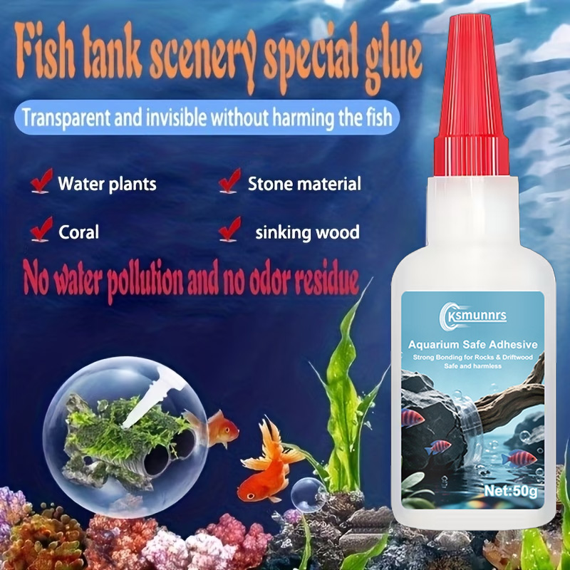 Pegamento para Paisajismo de A - Marine Aquarium Glue reseña y precio
