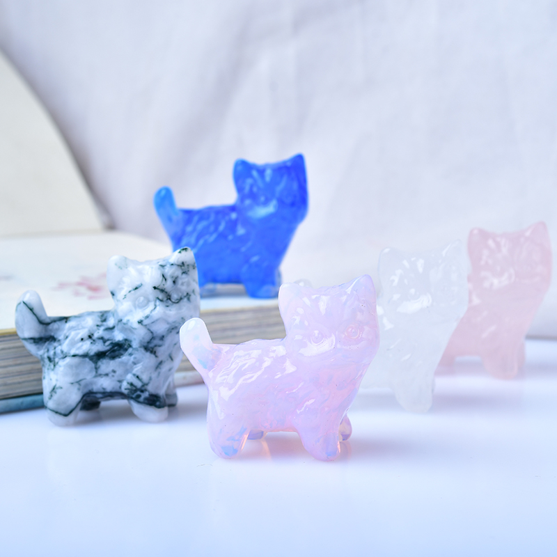 Pieza de tallado de gatito par - Marine Aquarium Aquascape reseña y precio
