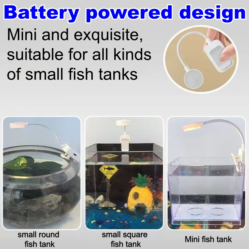 Luz LED para acuario con clip, - Marine Aquarium Led reseña y precio