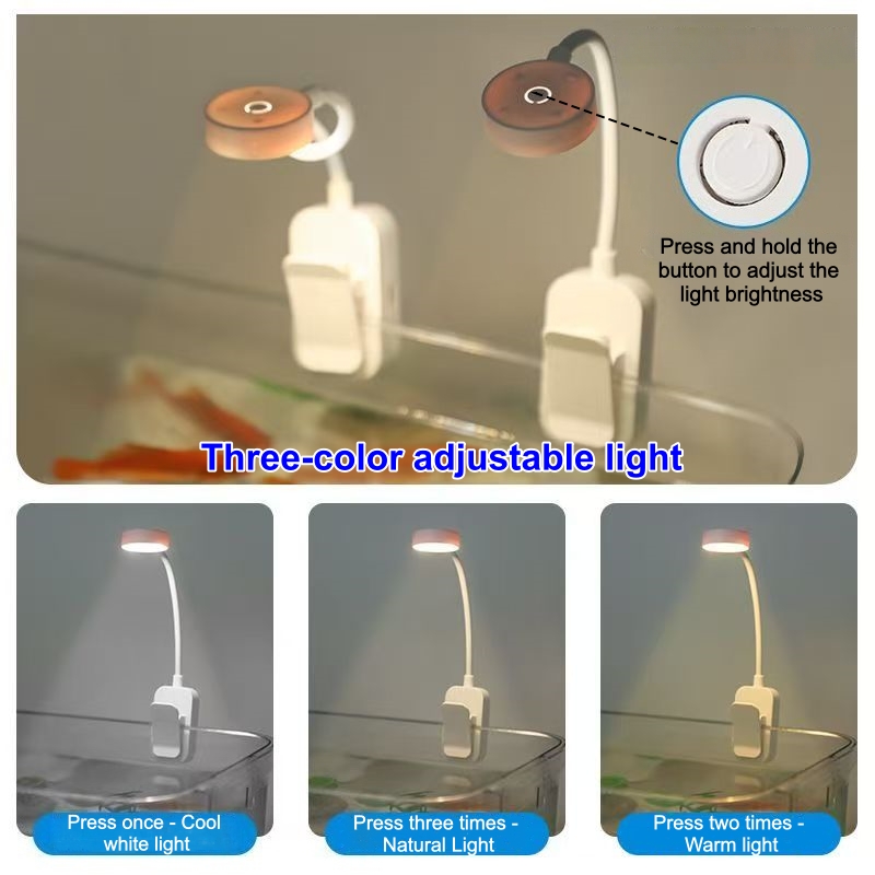 Luz LED para acuario con clip, - Marine Aquarium Led reseña y precio