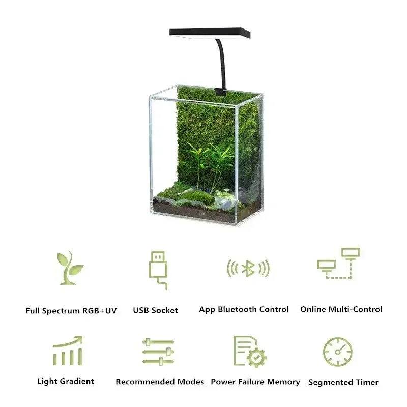 Lámpara LED de espectro comple - Marine Aquarium Led reseña y precio