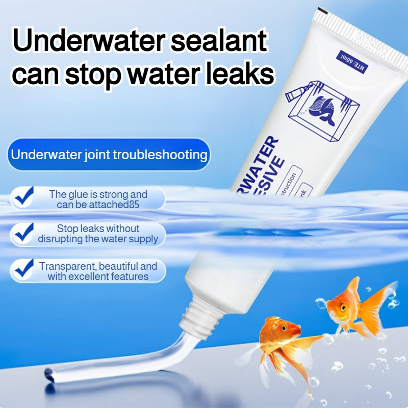 Sellador de tuberías de agua,  - Marine Aquarium Glue reseña y precio