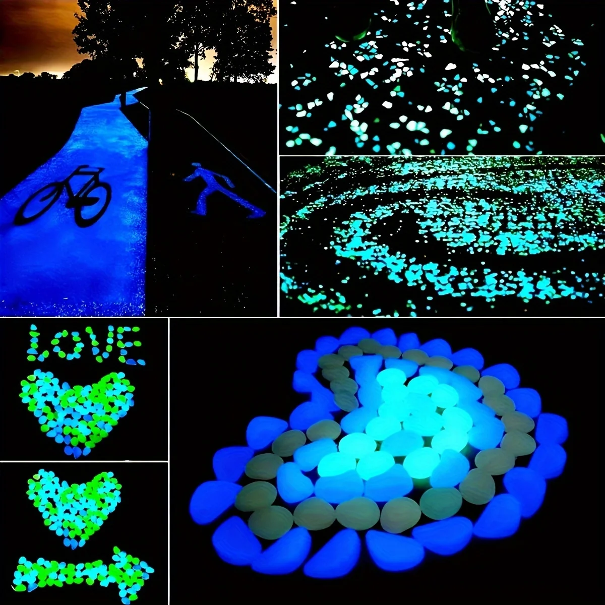 Piedras Luminosas para Decorac - Marine Aquarium Aquascape reseña y precio