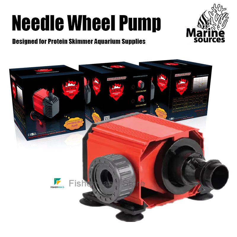 Bomba de rueda de aguja Red De - Marine Aquarium Protein Skimmer reseña y precio