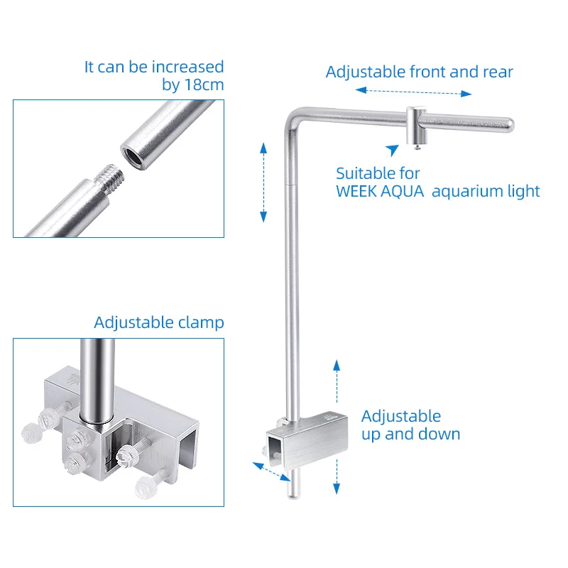Soporte de luz Week Aqua Unive - Marine Aquarium Led reseña y precio